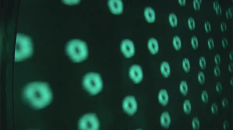 Disco ball reflection on the wall Stock Footage 37099261