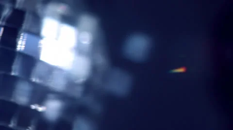 Disco ball reflections Stock Footage 36033468