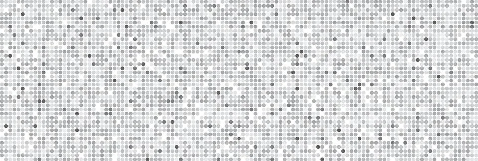 Disco ball silver pattern. Night club metallic background with circle mirror Stock Illustration