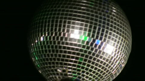 Disco ball small angle Stock Footage 695256
