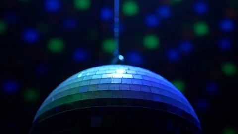 Disco Ball spinning 스톡 동영상 145855404
