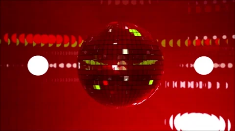 Disco ball with still background Stock-Footage 46506719