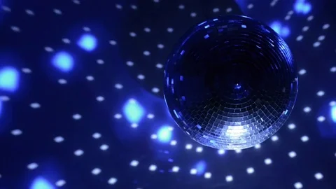 Disco ball turns Stock Footage 82533927