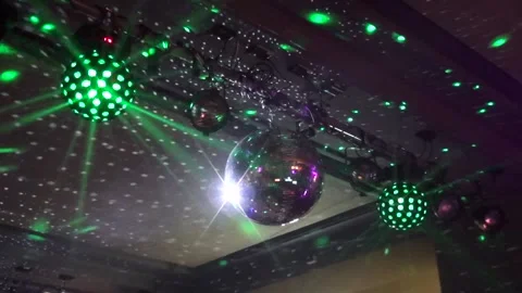 Disco Balls, Flashing HD Stock Footage 238453704