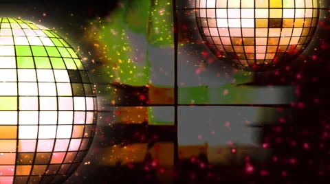 Disco balls Vídeo Stock 40031227