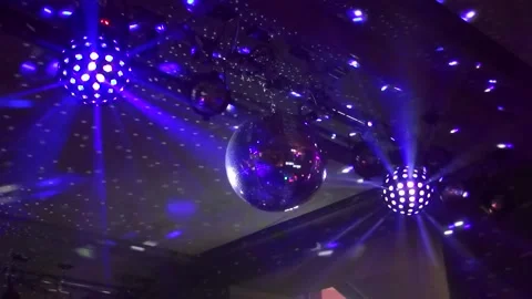 Disco Balls HD Stock Footage 238453648