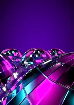 Disco balls Иллюстрация