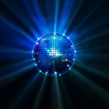 Disco balls Illustrazione stock