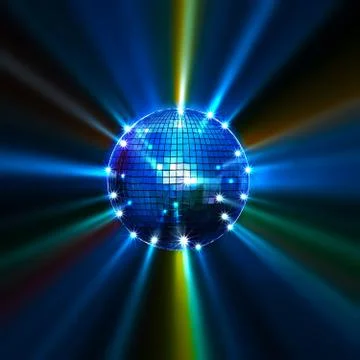 Disco balls Stock Illustration