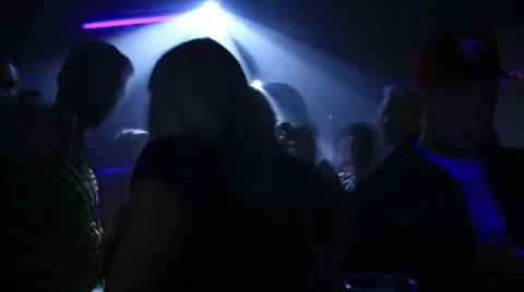 Disco bar timelapse 4k Stock Footage 8679654