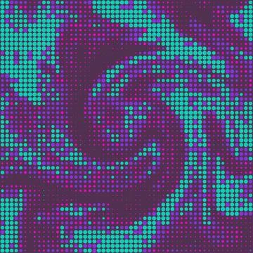 Disco bright shiny halftone background. Vector Stock Illustration