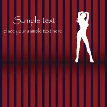 Disco card Stock Illustration