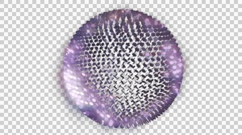 Disco Cells Ball 스톡 동영상 52304774