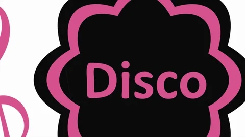 Disco colorful close-up Stock Footage 92582026