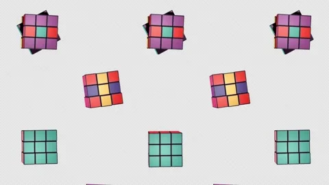 Disco Cube 02 Motion Background Stock-Footage 158866301