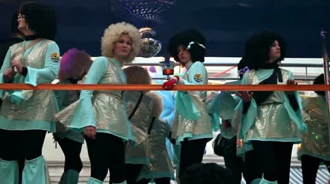 Disco dance at Carnival Stock Footage 21328485