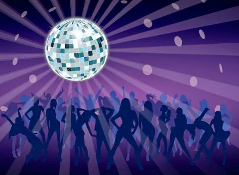 Disco Dance Stock Illustration