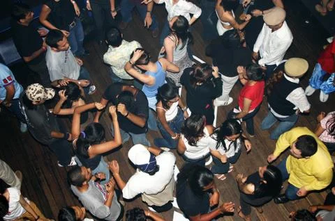 Disco Dance Stock Photos