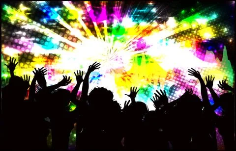 Disco design Ilustración de archivo