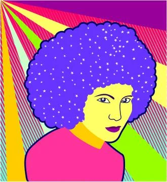 Disco diva - vector Illustrazione stock