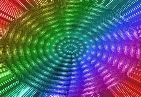 Disco diversity, power projector wall Stock Illustration