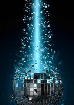 Disco explosion Stockillustratie