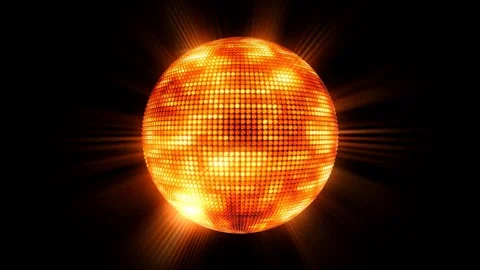 Disco flame Stock Footage 73256725
