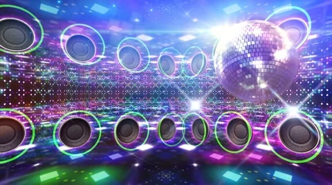 Disco Floor D4A HD Stock Footage