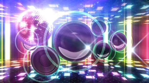 Disco Floor F1B1Sp HD Stock Footage
