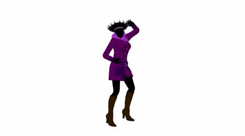 Disco Girl Stock Footage 5186025