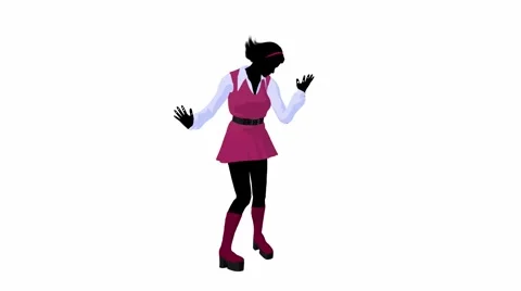 Disco Girl Stock Footage 5186037