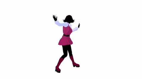 Disco Girl Stock Footage 5186039