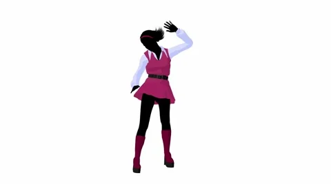 Disco Girl Stock Footage 5186041