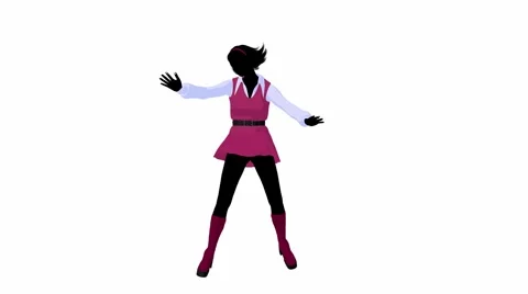 Disco Girl Stock Footage 5186043
