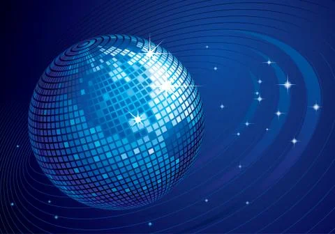 Disco globe Stock Illustration