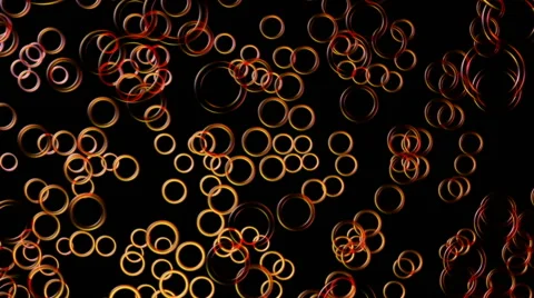 Disco glossy rings Stock Footage 46733521