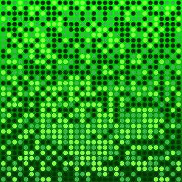 Disco green background Stock Illustration