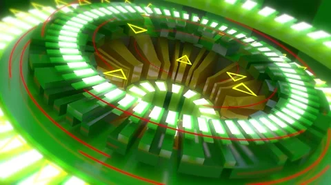 Disco green background with soft edges Stockbeeldmateriaal 68662499