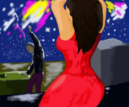 Disco Stock-Illustration