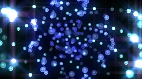 Disco led lights in space 3 Stock-Footage 50783484