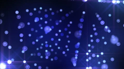 Disco led lights in space 4 Stock-Footage 50783499