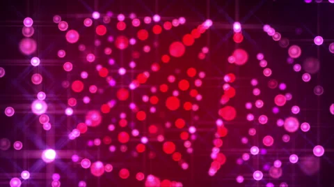 Disco led lights in space 5 Stock Footage 50783551