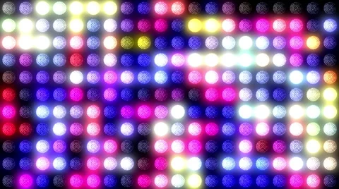 Disco LED Wall Video stock 43331207