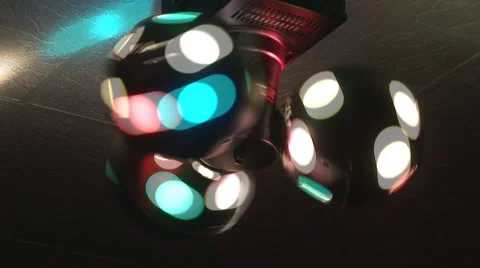Disco light 007 fields Stock Footage 4685738