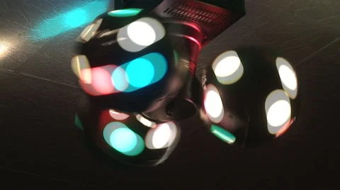 Disco light 007 Stock Footage 4685201