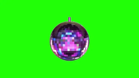 Disco Light Animation Green Screen 動画素材 337197511