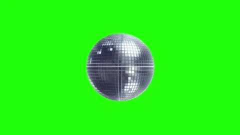 Disco Light Animation Green Screen Stock Footage 337197522