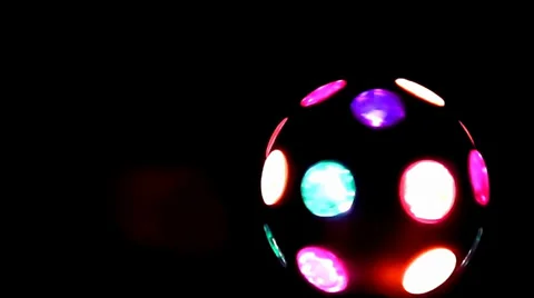 Disco Light Ball-1 Stock Footage 35337594