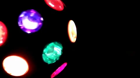Disco Light Ball-4 Stock Footage 35337733