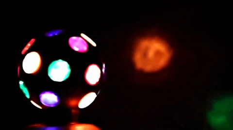 Disco Light Ball-7 Stock Footage 35338011